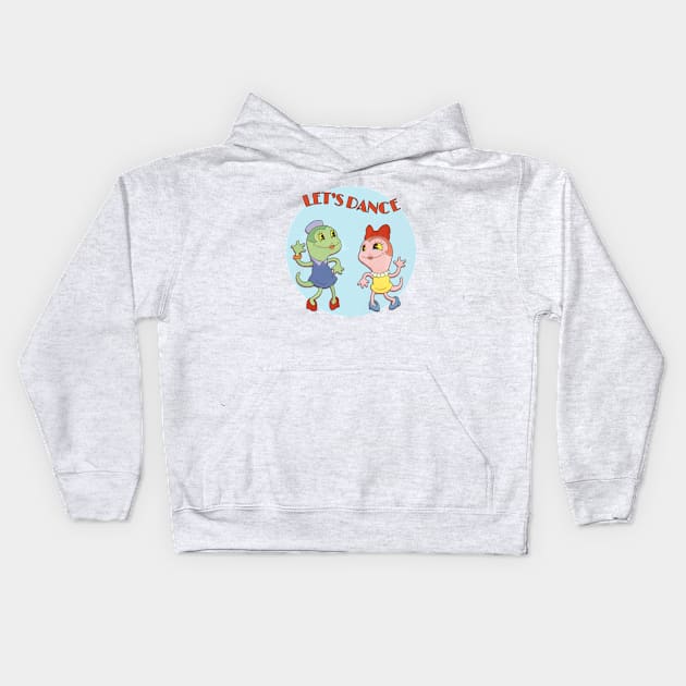 Let's Dance! Kids Hoodie by Studio Babyface